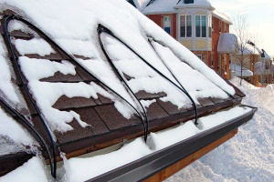 Electric snow melting systems by Thermsoft. ThermoSoft roof and gutter de-icing electric snow melting systems prevent costly damage and repairs due to ice dams and buildup.