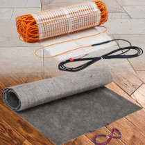 ThermoSoft heating technology is most widely used in floor heating applications, such as tile, laminate, and wood. About ThermoSoft.