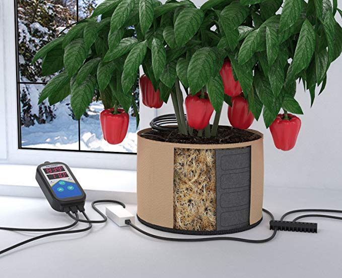 Electric heating products. ThermoSoft ThermoSoil Root Warmer Pro kit is ideal for experienced growers with substantial agricultural projects.