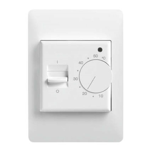 Manual thermostats provide a basic, straightforward experience and easy control of floor heating systems.