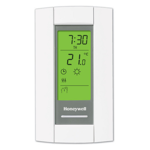 Standard Programmable thermostats have easy and intuitive interfaces for stress-free operation and control of your heating systems in the sleek black color.