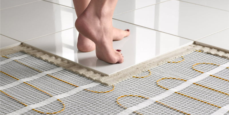 ThermoSoft floor heating systems bring comfort and luxury to all floor covering types such as tile, laminate, wood, carpet, vinyl and slab. Shop Floor Heating by clicking here.