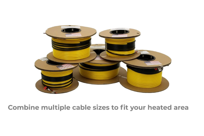 Surface And Embedded Cable Heated Components